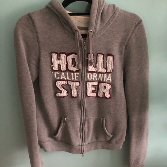 Hollister Tops - 🌸4/$25 Vintage Hollister Zip Up Hoodie